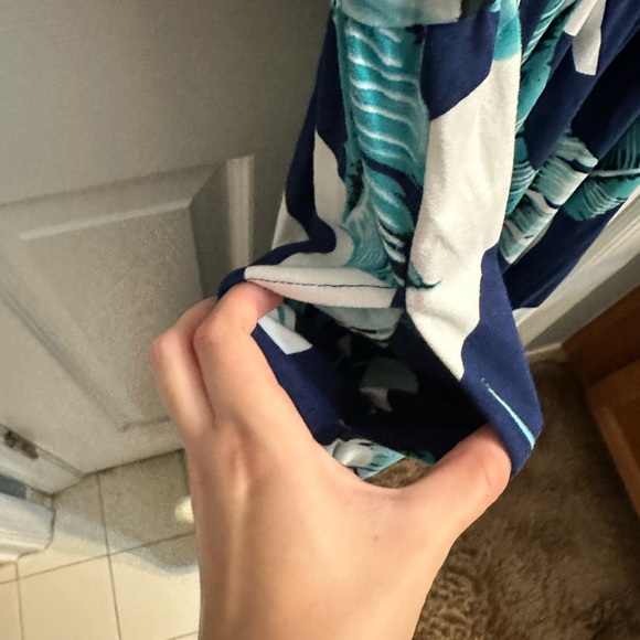 Tropical Leaf Print Maxi Dress - Picture 4 of 4